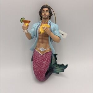 December Diamonds TacoQuila Merman Christmas Ornament 55-55505 New 2025